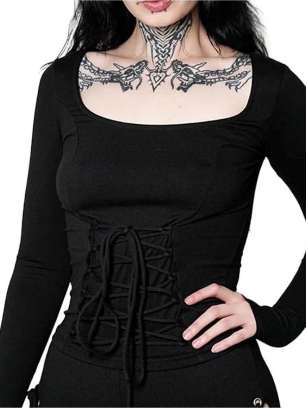 Forest Ink Viper Long Sleeve Top